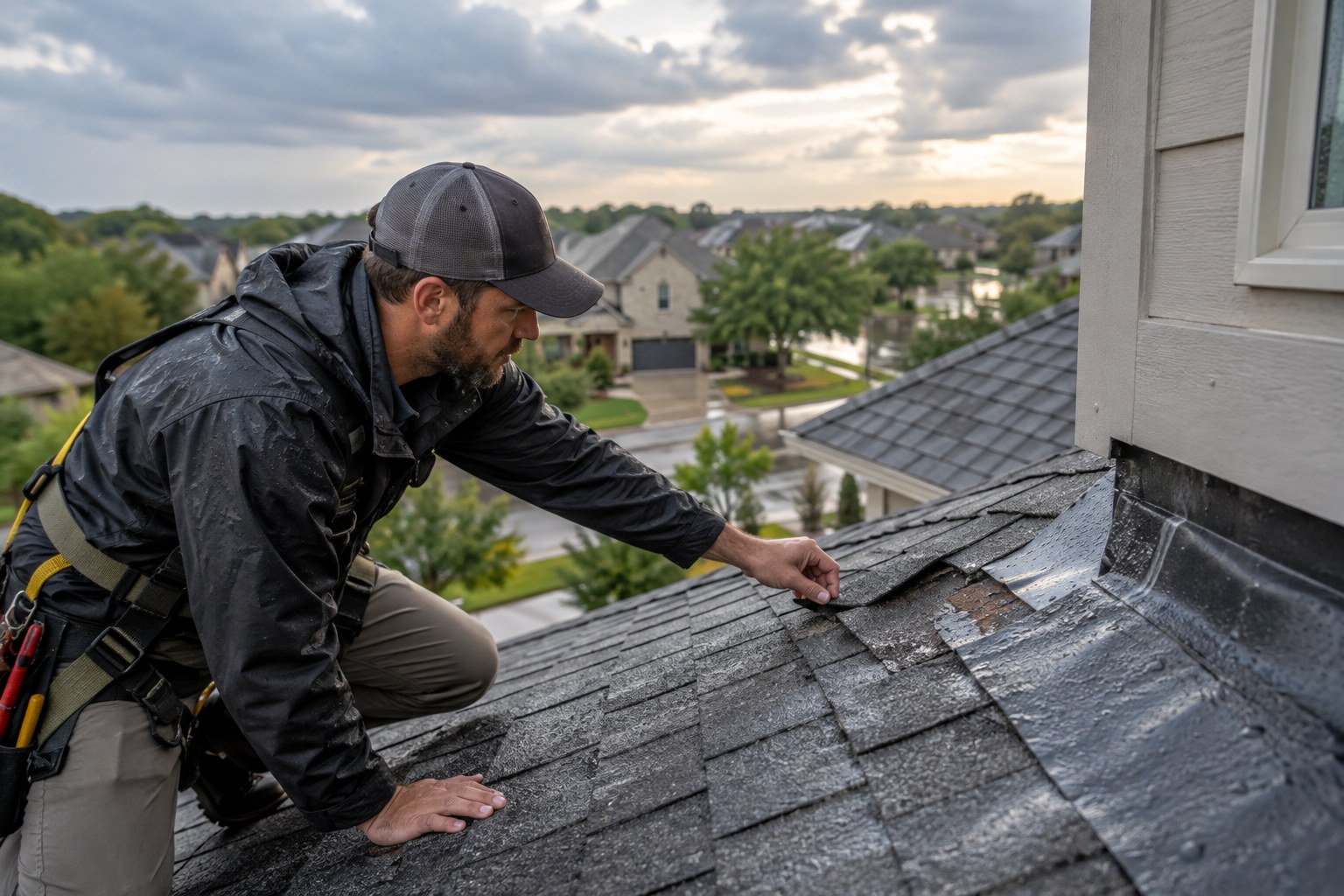 Roofing materials used for roof leak repair
